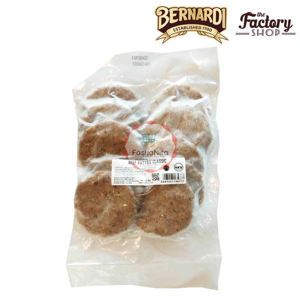 

Beef Patties Classic 500g