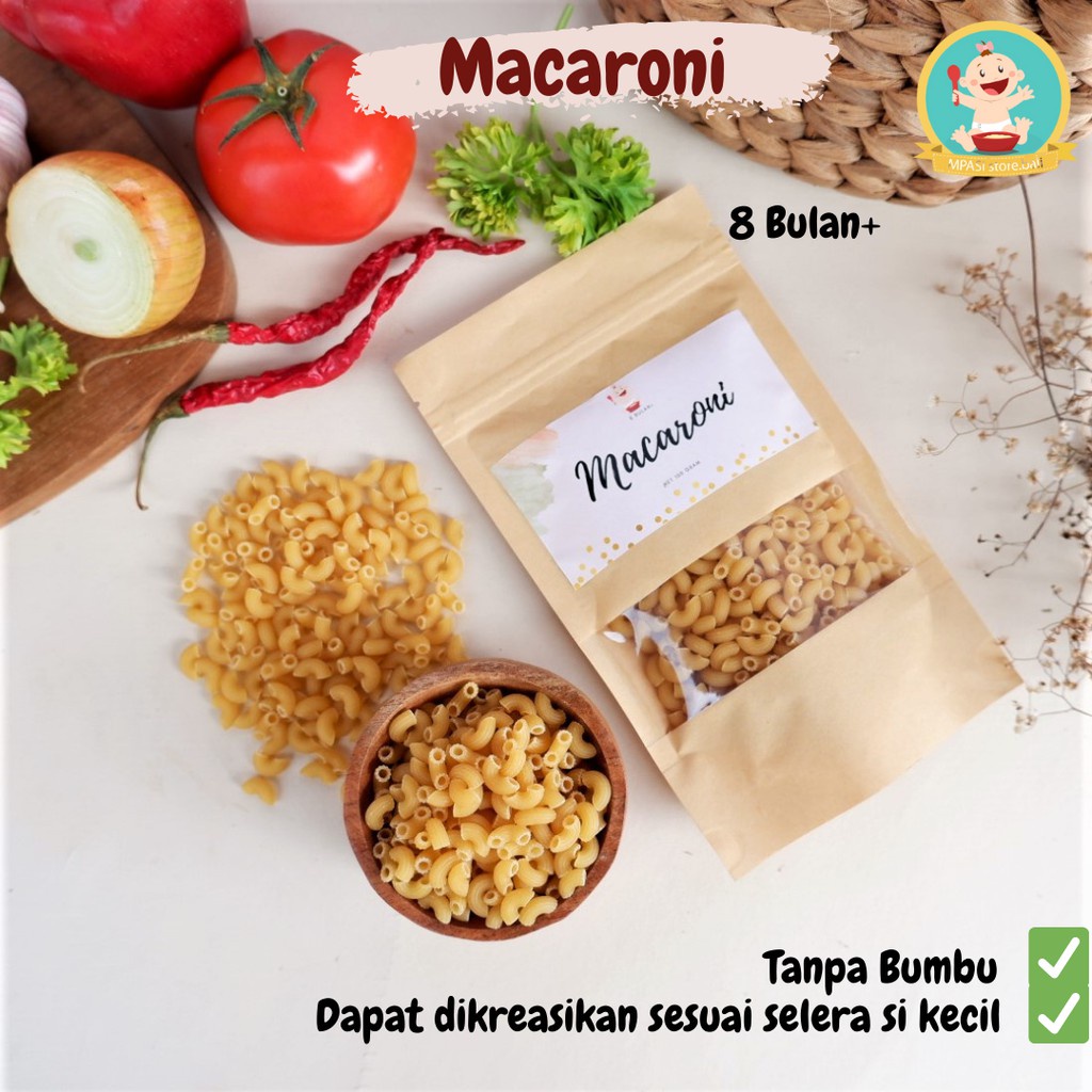 

Macaroni Mpasi Bayi Repack 100gr