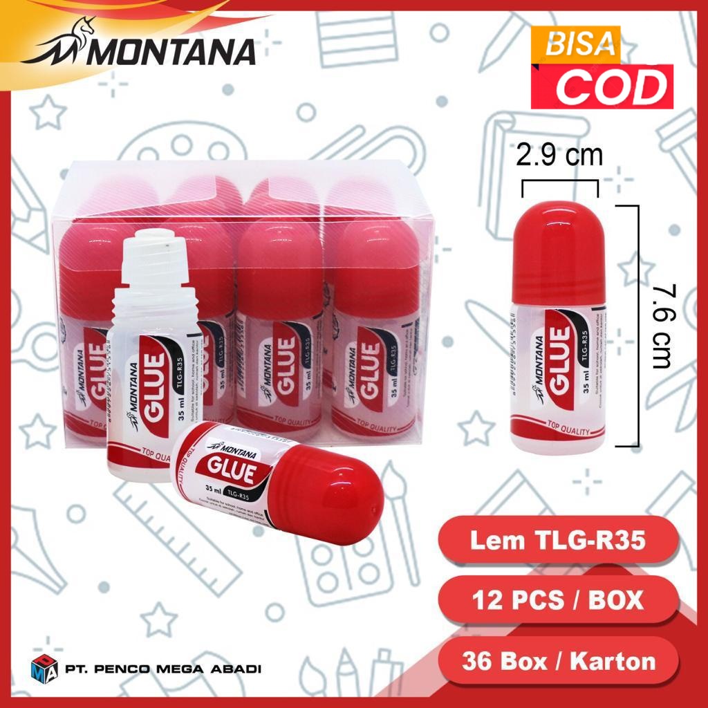 

Lem Cair Montana 35ml Liquid Glue TLG-R35