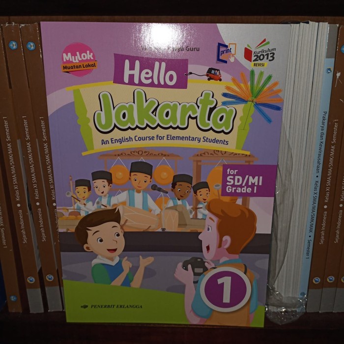 ⭐BARU (DISKON)⭐ Hello Jakarta SD kelas 1 k13n