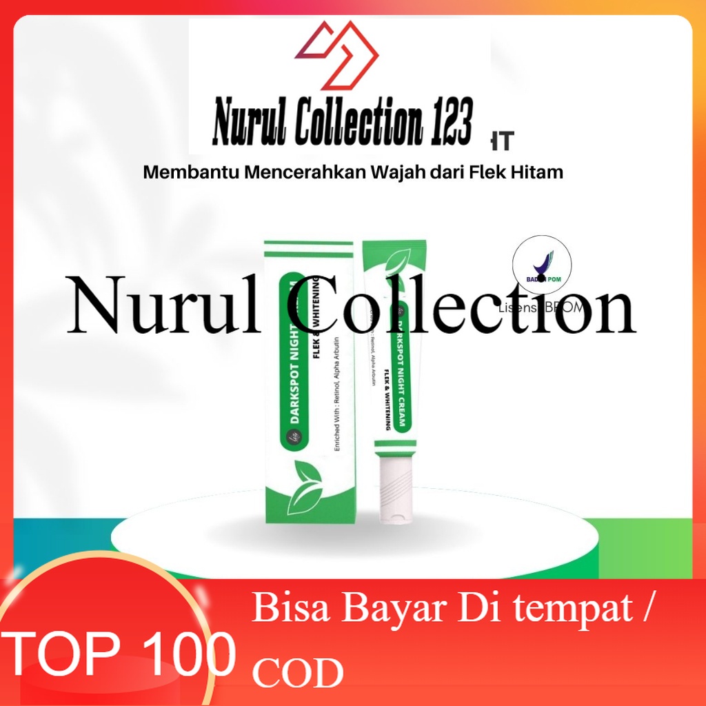 PROMO Liz Skincare Resmi BPOM Salep Darkspot Night Salep Arbutin Retinol Night Whitening Salep Bopen