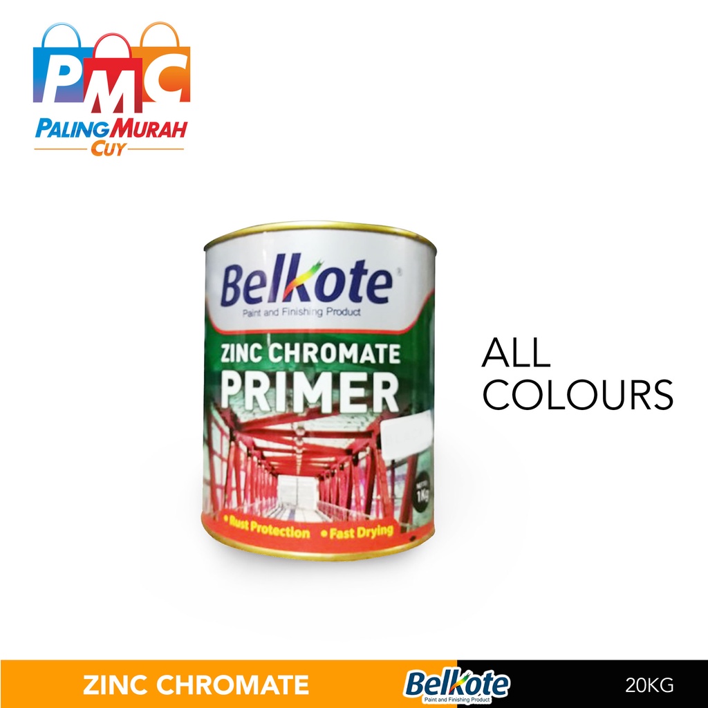 Meni Belkote Zinc Chromate Primer 1kg