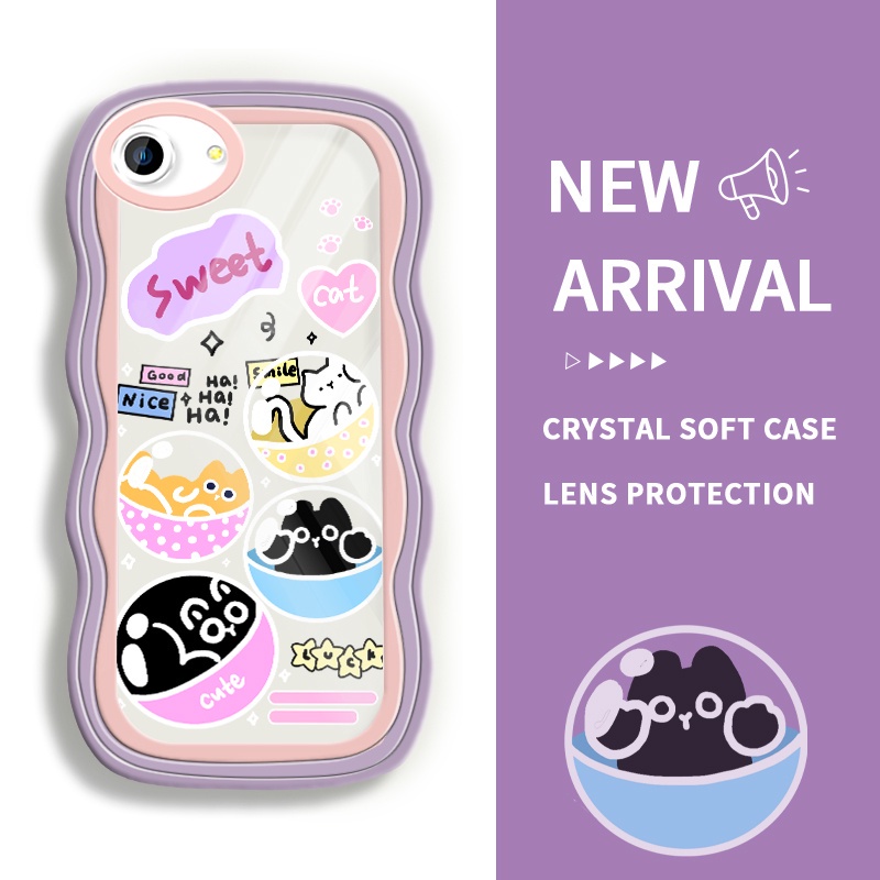 JVIRAG Casing Hp For Oppo A83 A1 2018 A74 F19 F19s A95 4G Reno6 Lite A76 A36 A96 A92 A52 A72 A93 F17