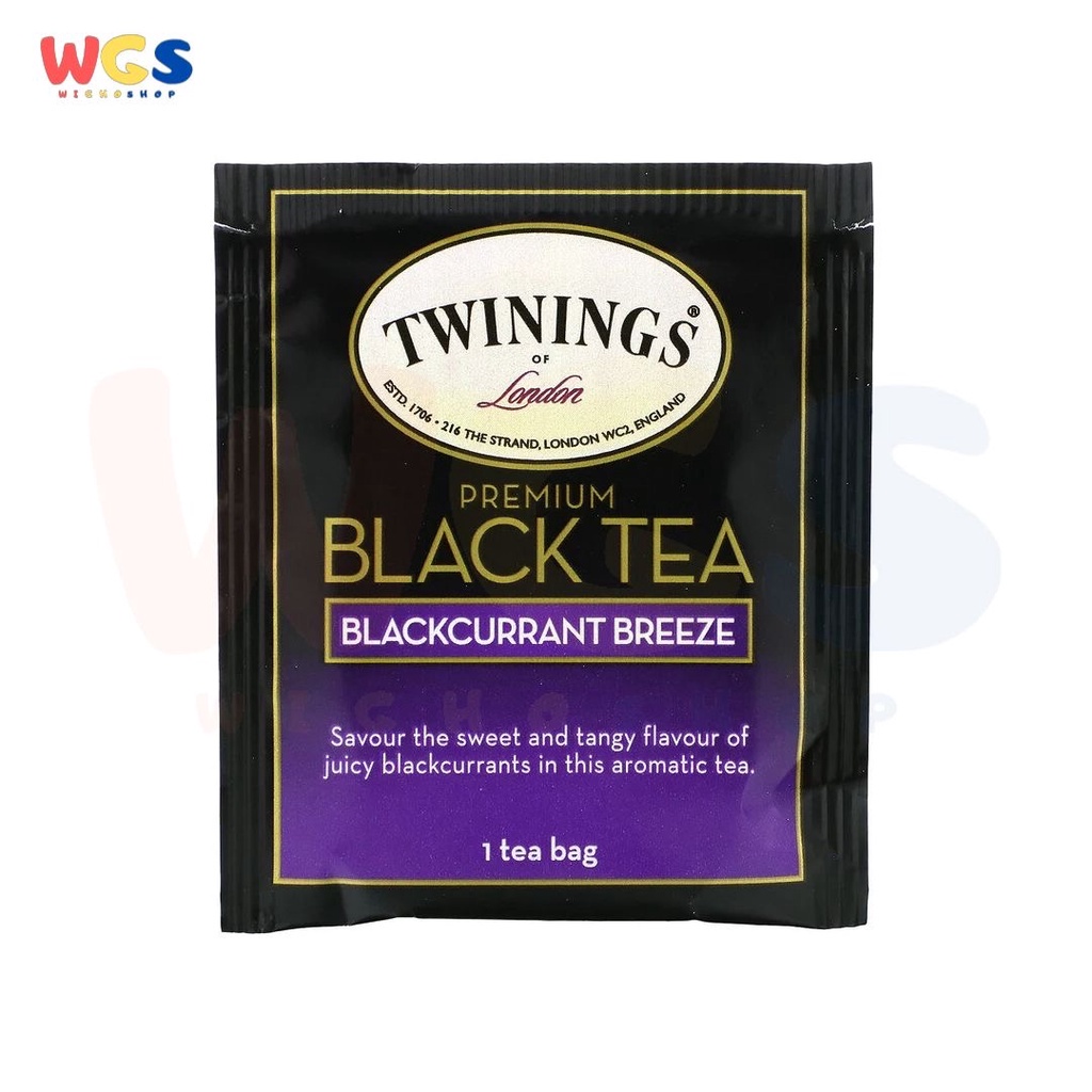 Twinings of London Premium Black Tea Blackcurrant Breeze 20s x 2g