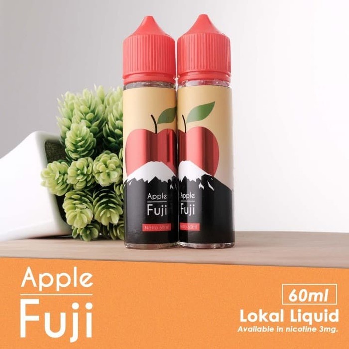 LIQUID FREEBASE APPLE FUJI 3Mg 60ML BY PUBLIC DISTRIBUTION