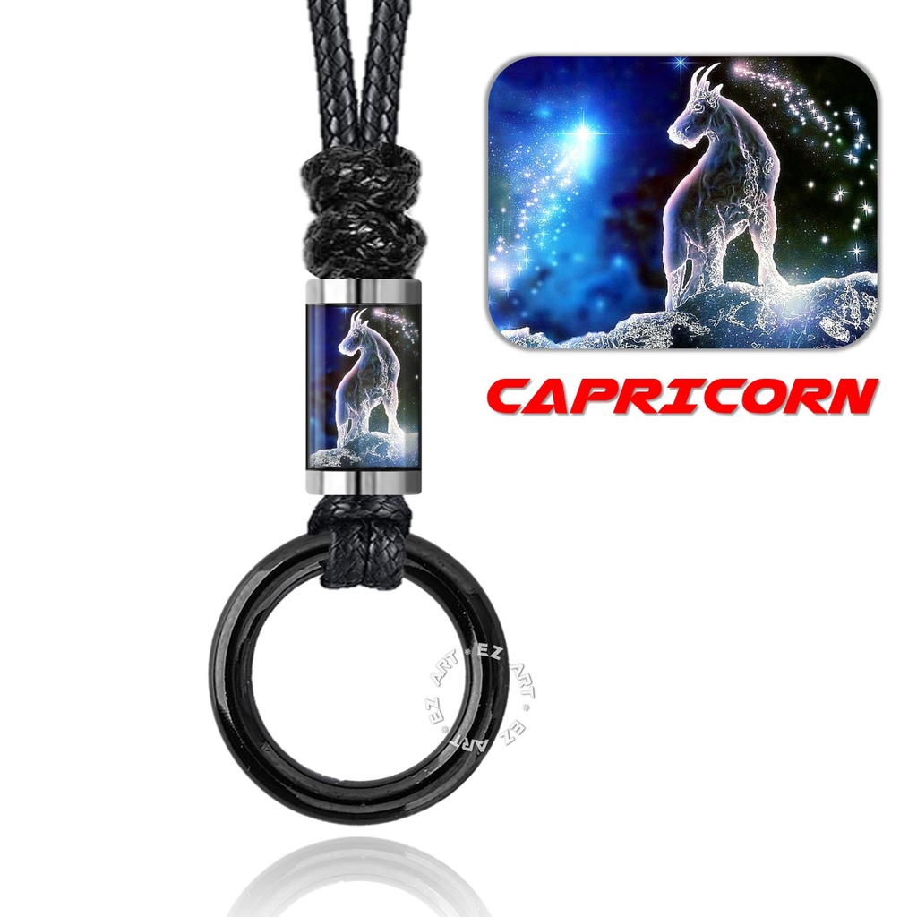 KALUNG TABUNG CINCIN ZODIAK 12 RASI BINTANG ZODIAC TALI KULIT KEPANG AQUARIUS CAPRICORN CANCER LEO SAGITTARIUS GEMINI VIRGO PISCES LIBRA TAURUS ARIES SCORPIO