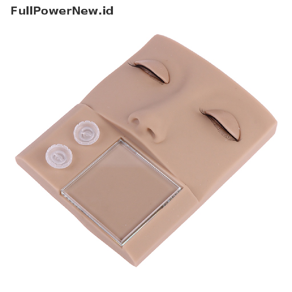 Power Eyelashes Mannequin Karet Kepala Training Eyelash Extension Praktek Model Tools ID