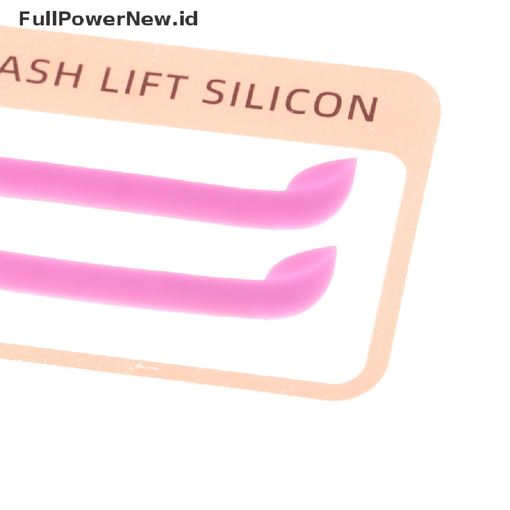 Power 1pasang Silicone Eyelash Lift Silicone Lash Lift Perm Pads Cetakan Pengeriting Bulu Mata ID