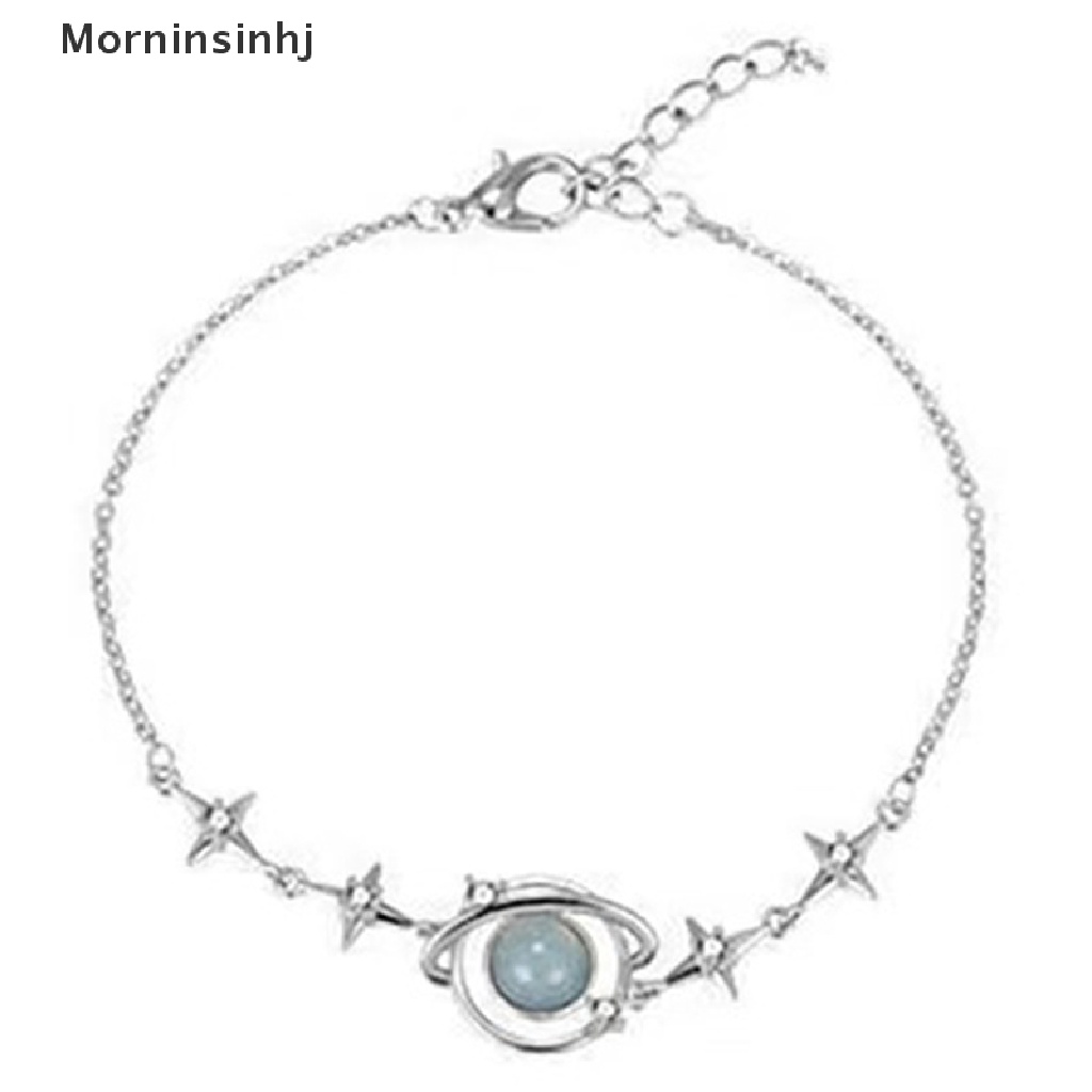 Mornin Ladies Fashion Elegan Opal Space Gelang Indah Lucu Zirkon Starlight Gelang Gelang Pesta Perhiasan Hadiah Untuk Wanita Girs id