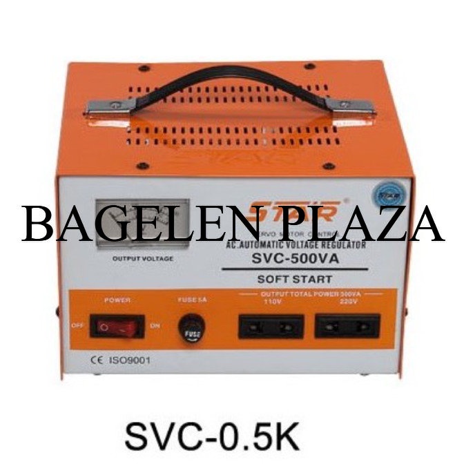 Obral Stabilizer Listrik Star SVC 500 VA 500 Watt