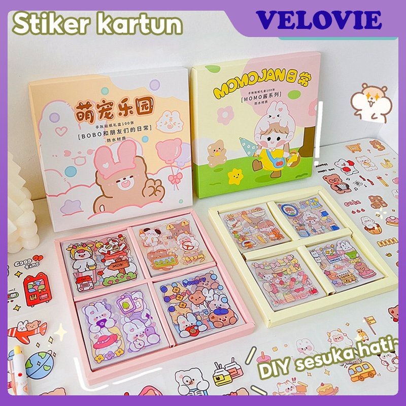 

Sticker Buku / Sticker Botol / Sticker anti air / Sticker karakter / Sticker PET lucu