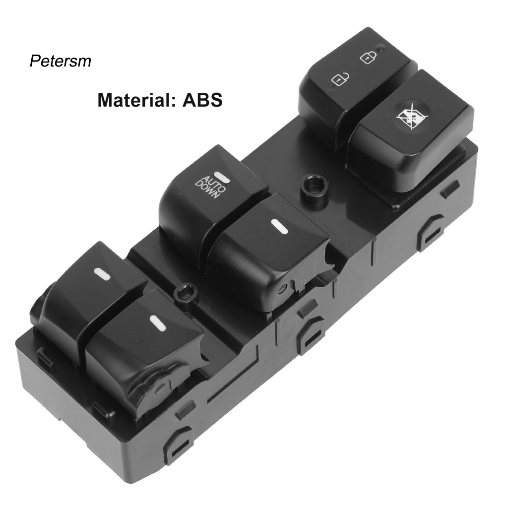 Pp Saklar Master Window Kokoh Master Window Switch Pengganti 93570-3X000 Standard Untuk Hyundai-KIA K2