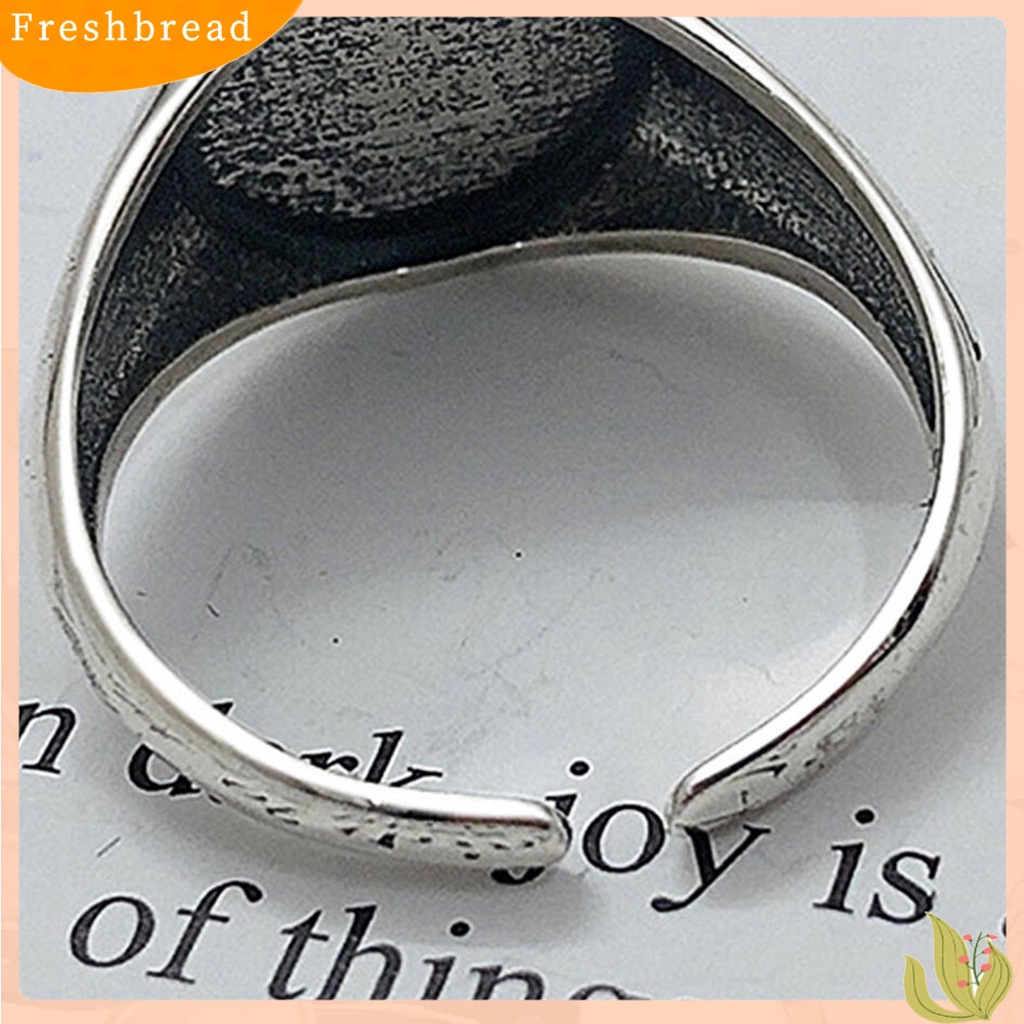 &lt; Freshbread &gt; Cincin Jari Bukaan Adjustable Wanita Saturnus Bulat Semua Cocok Ring Untuk Pacaran