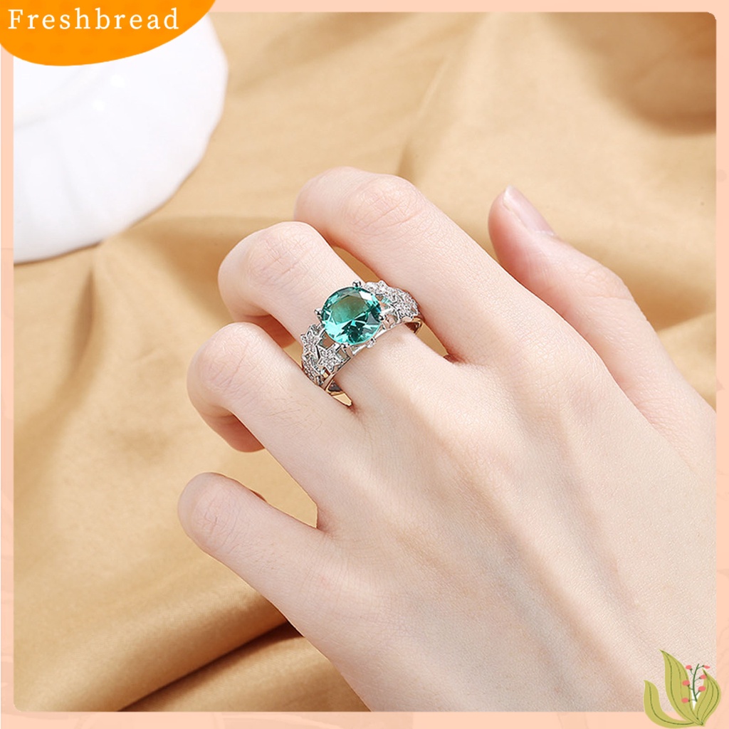 &lt; Freshbread &gt; Wanita Cincin Pembukaan Dapat Disesuaikan Berongga Lima Titik Bintang Retro Hadiah Berlian Imitasi Tertanam Wanita Jari Cincin Perhiasan Fashion