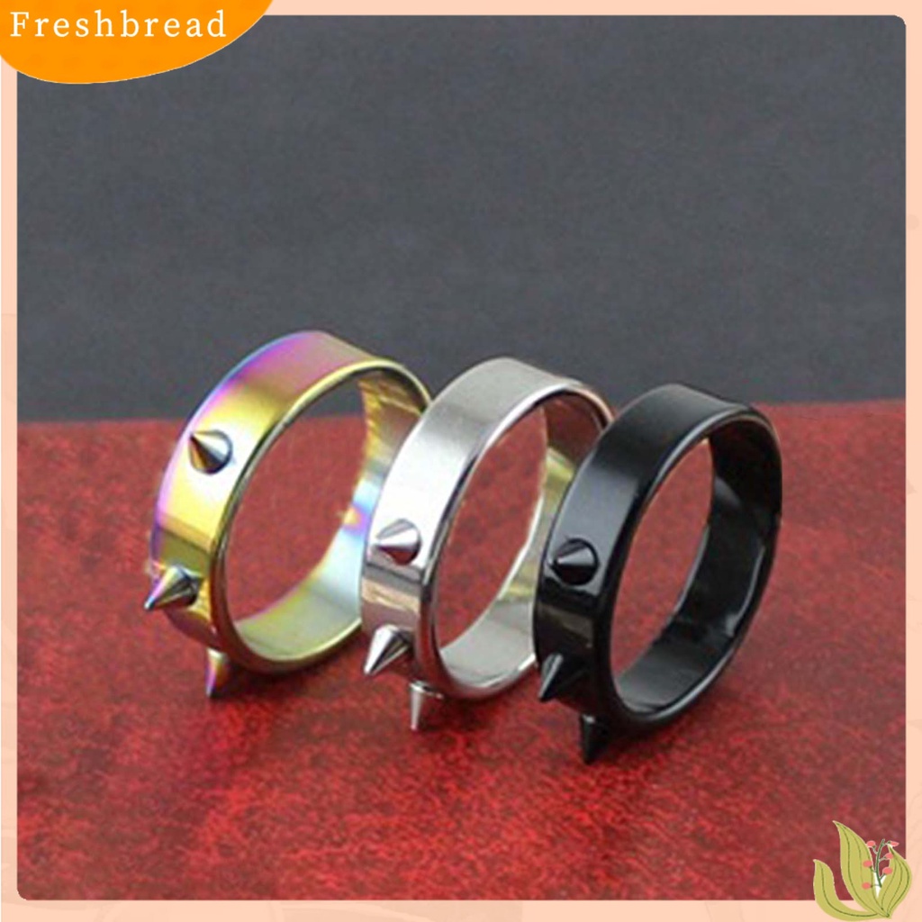 &lt; Freshbread &gt; Cincin Portable Easy Match Stainless Steel Hias Cincin Jari Indah Untuk Harian