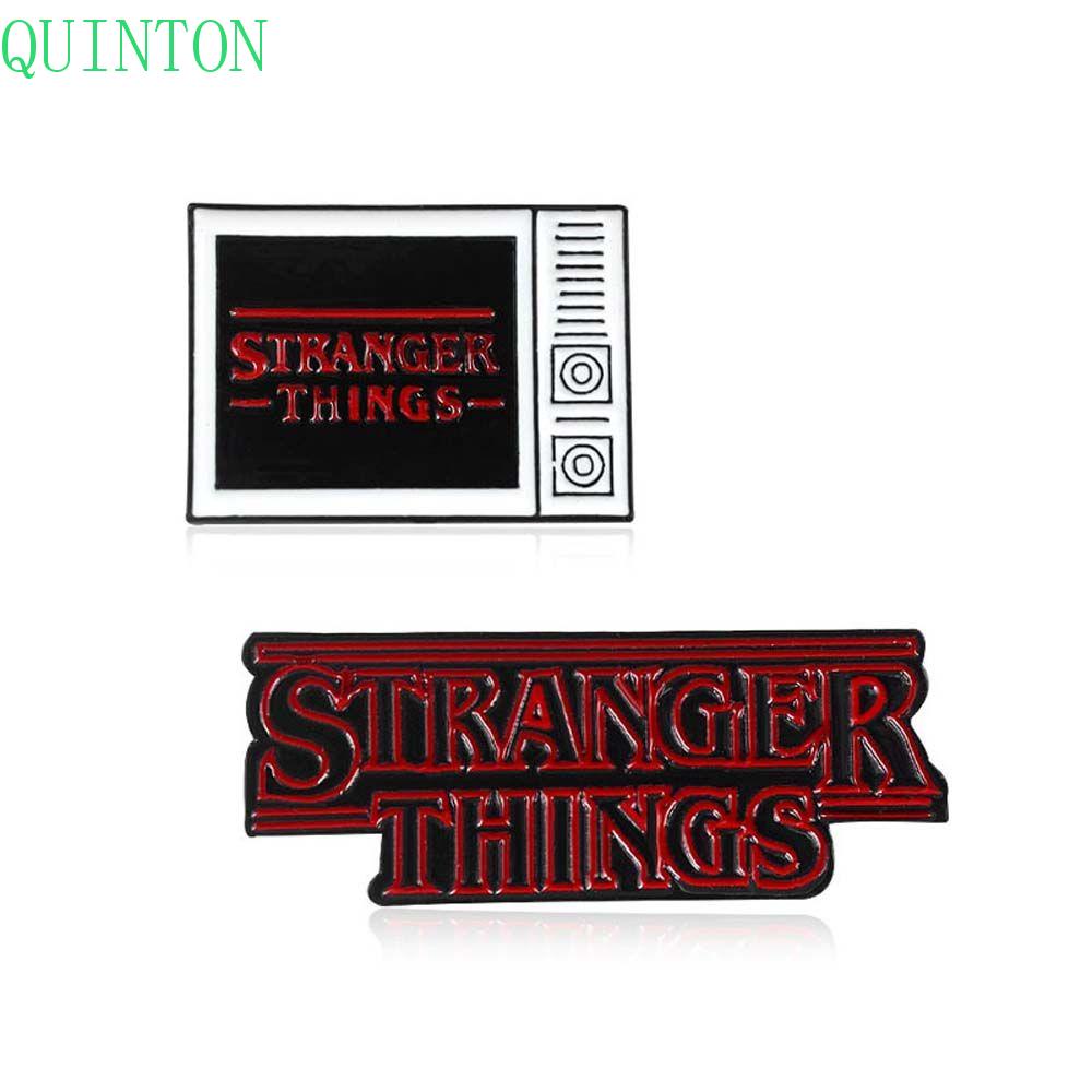 Bros Pin Enamel Desain Anime Stranger Things Untuk Aksesoris Mantel