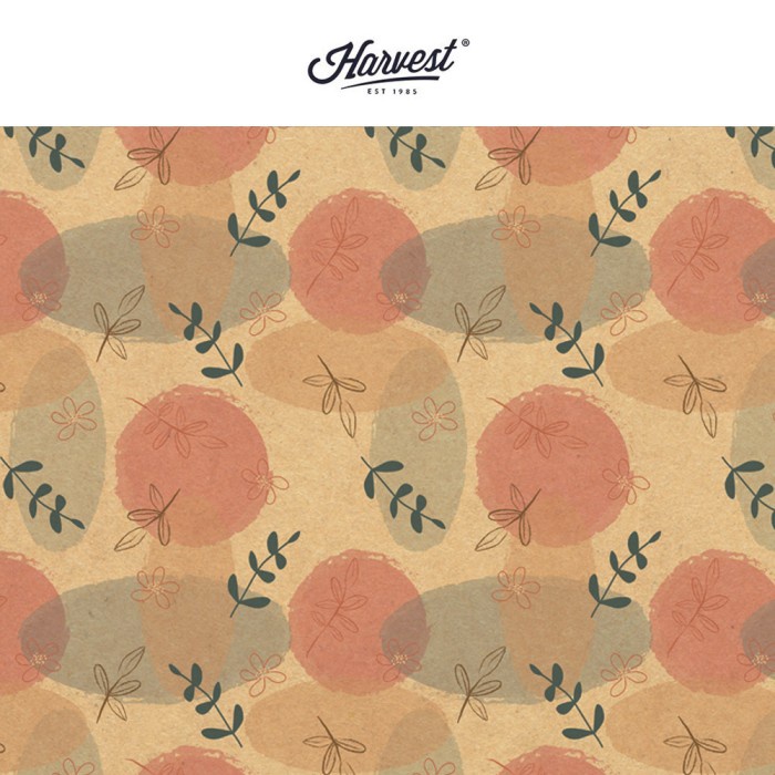

Kertas Kado Harvest / Wrapping Paper Brown Kraft - Pink