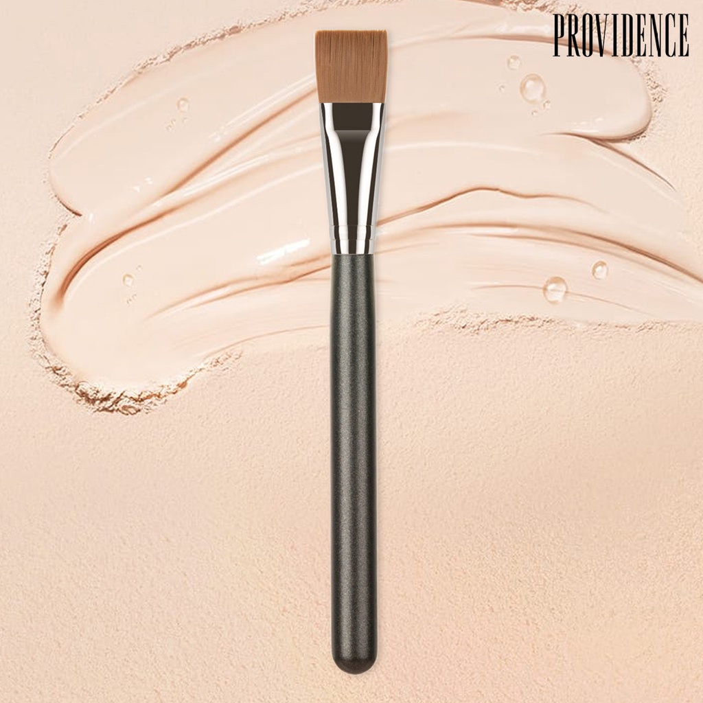 Providence Makeup Brush Ergonomic Handle Bulu Lembut Tidak Iritasi Reusable Portable Pegangan Nyaman Wajah Maskara Concealer Cream Brush Kosmetik Untuk Wanita