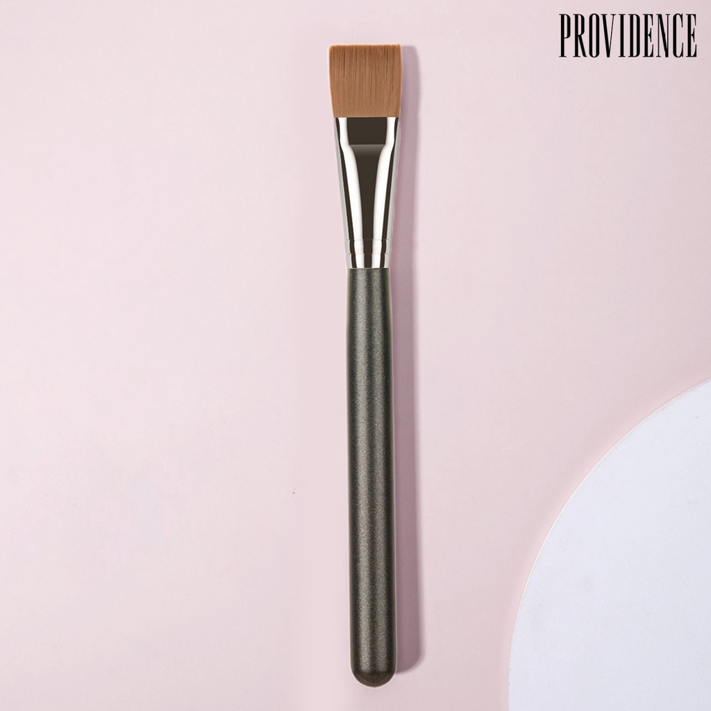 Providence Makeup Brush Ergonomic Handle Bulu Lembut Tidak Iritasi Reusable Portable Pegangan Nyaman Wajah Maskara Concealer Cream Brush Kosmetik Untuk Wanita