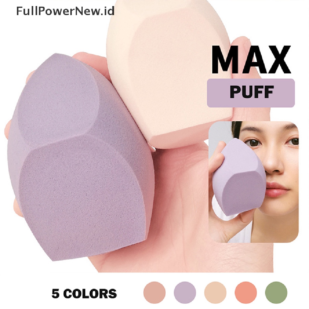 Power 1pc Spons Makeup Elastis Lembut Kosmetik Bedak Concealer Blender Puff Foundation ID