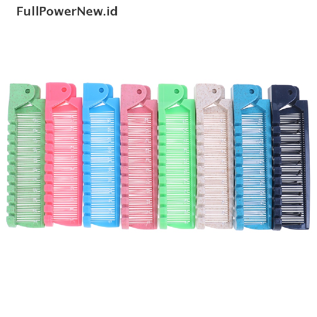 Power Plastik Double Headed Toothed Women Travel Lipat DIY Sikat Sisir Kecantikan Rambut ID