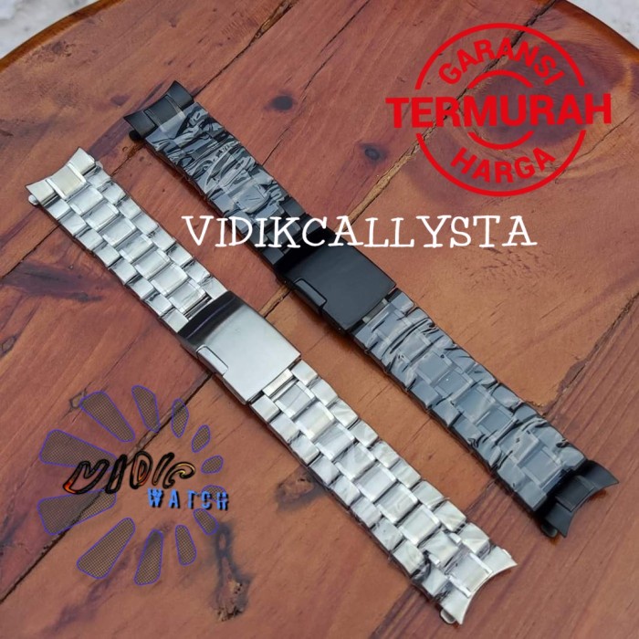 NEW TALI STRAP JAM TANGAN RANTAI STAINLESS KUPING ANTI KARAT 18 20 22 24 26 MM