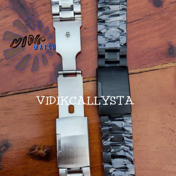 NEW TALI STRAP JAM TANGAN RANTAI STAINLESS KUPING ANTI KARAT 18 20 22 24 26 MM