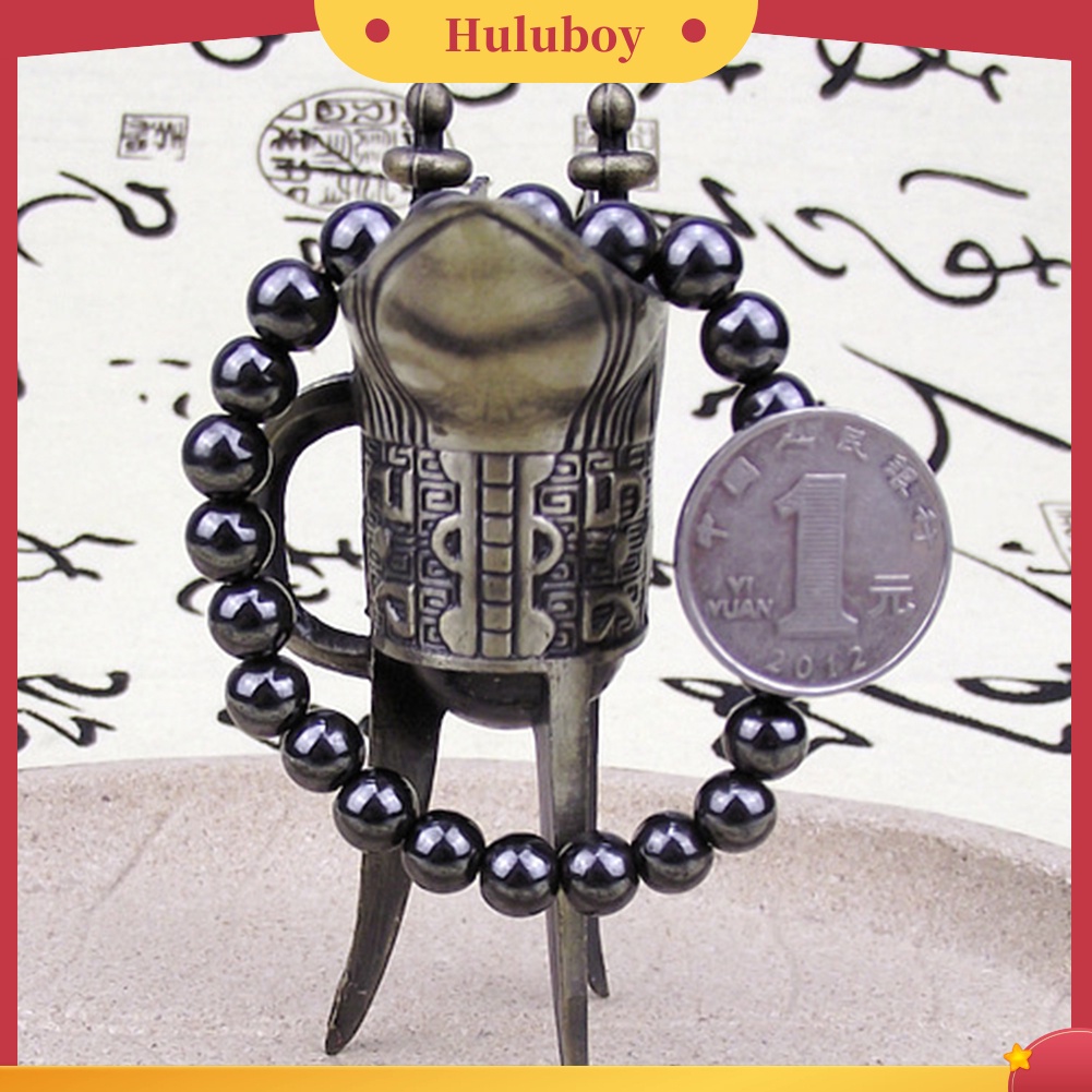 {Ready Stock} Gelang Batu ic Bulat Hitam Fashion Unisex Perawatan Kesehatan Bangle Jewelry