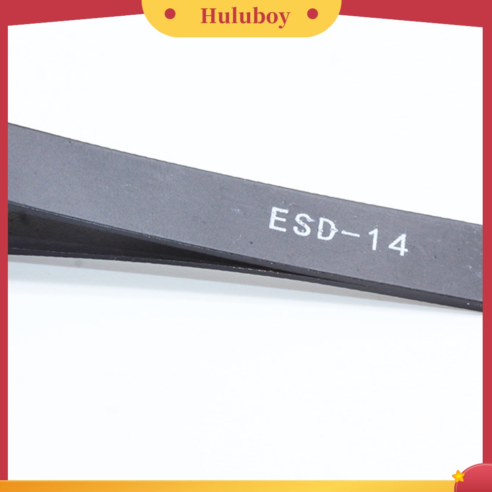 {In Stock} 2Pcs Penjepit Bulu Mata Lurus Melengkung Stainless Steel Klip Nail Art Alat Makeup