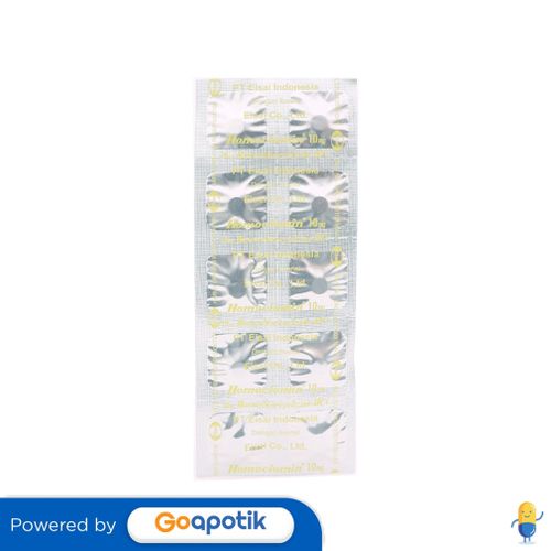 HOMOCLOMIN 10 MG STRIP 10 TABLET