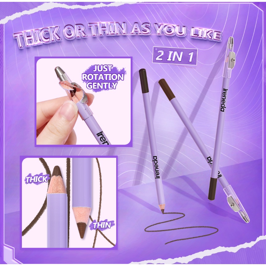 (READY &amp; ORI) IRENEDA Precision Eyebrow Pencil Pensil Alis - IR05