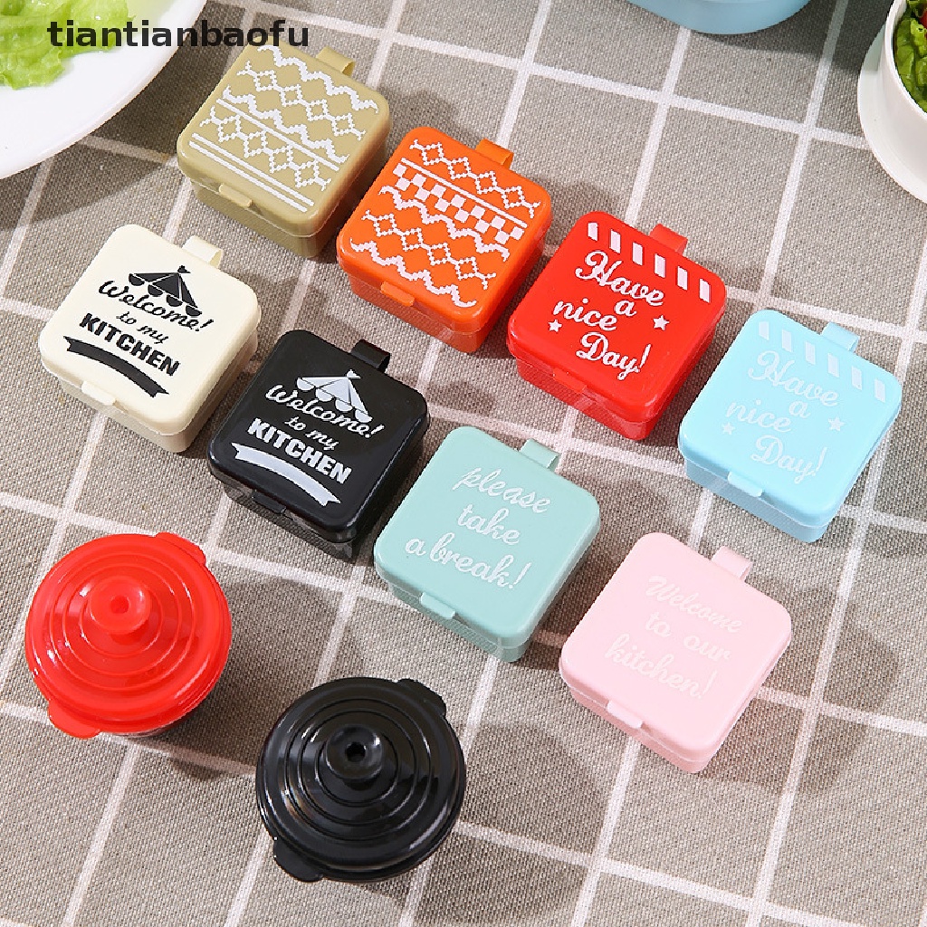 [tiantianbaofu] 1/2pcs Botol Saus Mini Portable Bento Seasoning Bottle Botol Kecap Mini Butik