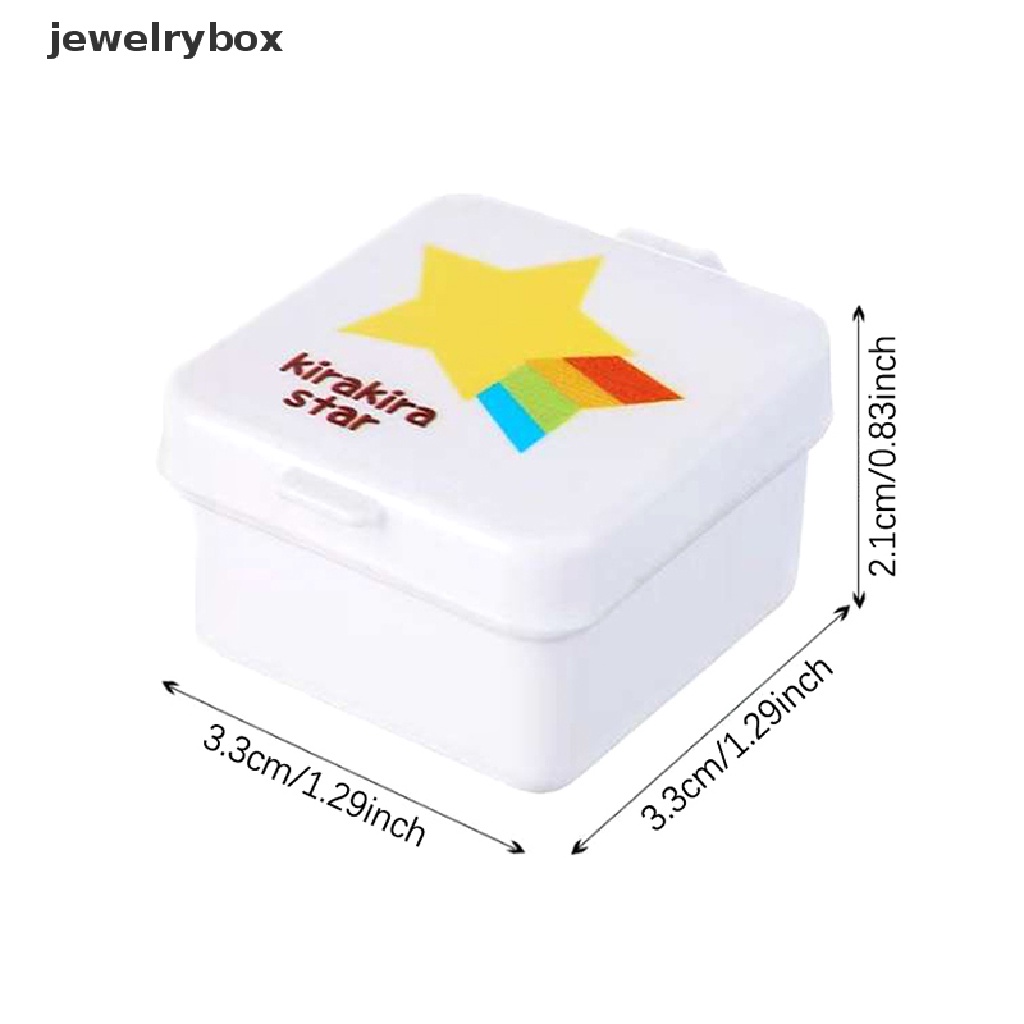 [jewelrybox] 4pcs Botol Bumbu Dapur Portable Botol Kecap Portable Kotak Butik