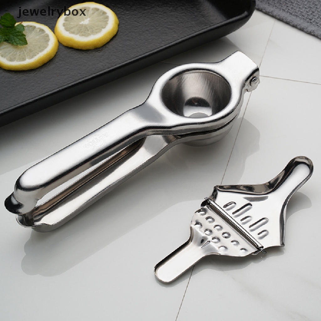 [jewelrybox] Lemon Squeezer Lemon Manual Press Stainless Steel Alat Peras Jeruk Genggam Butik