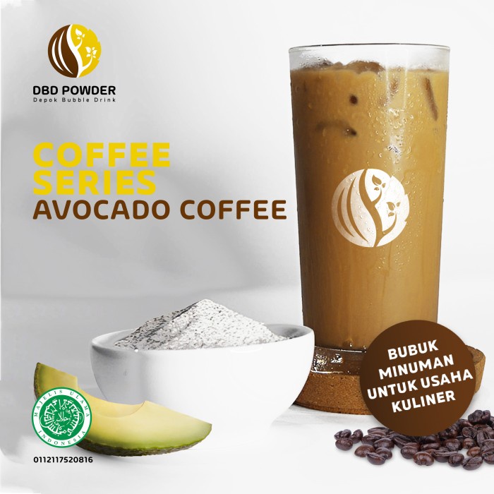 

[Powder Drink]Aneka Rasa Bubuk Minuman Kopi Alpukat - Powder Avocado Coffee | DBD Powder