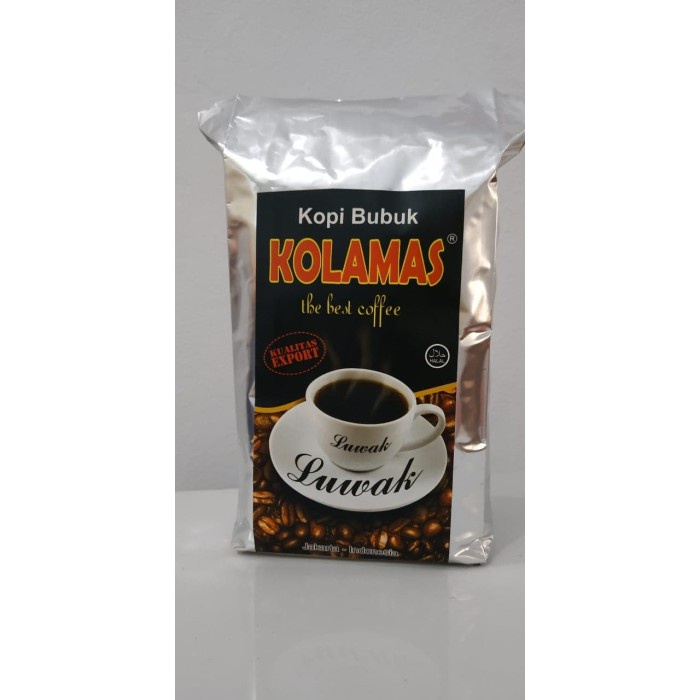 

[Coffe Powder] KOLAMAS Kopi Robusta Luwak Liar Sumatera Netto 250 gram - Giling Halus