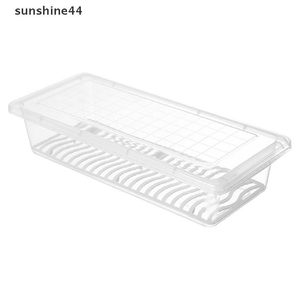 Sunshine Kontainer Keranjang Organizer Kulkas Dapur Sealed Storage Box Fresh Box ID