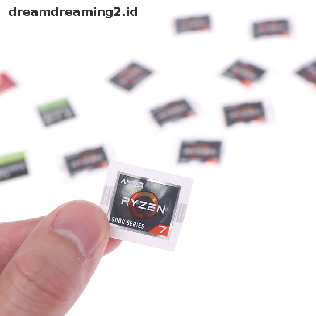 (hot) Amd Processor Series Stiker ATHLON Ryzen R 3 5 7 Logo Label Generasi PRO7//