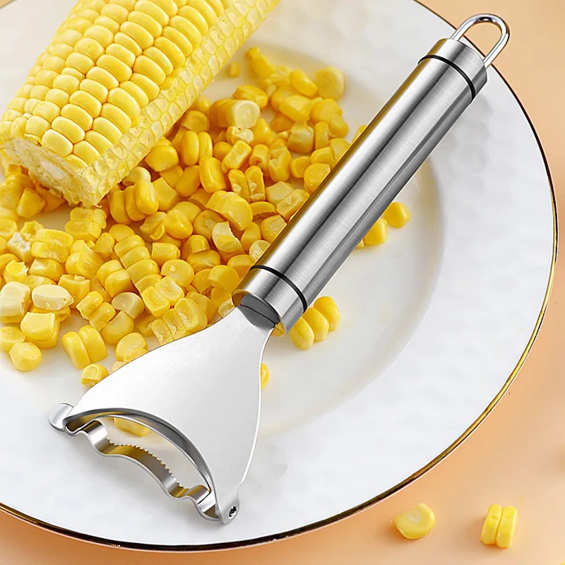 Alat Pengupas Biji Jagung Kerneler Stainless Tahan Karat Gadget Dapur