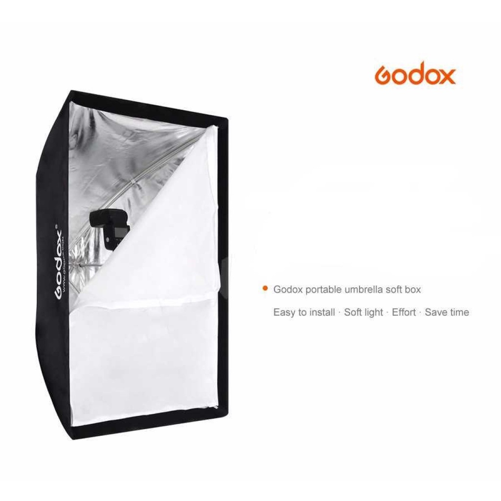 Payung Softbox Reflektor Studio 60x90cm untuk Flash Speedlight