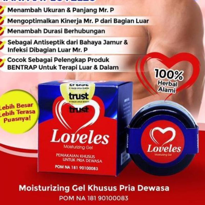 100% ORIGINAL Loveles Original Membantu Stamina Pria