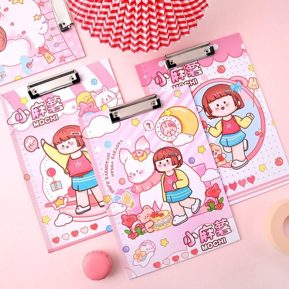 Papan Klip Tulisan Agustina Kuromi Kreatif Kawaii Menu Folder File Folder Note Pad Klip Perlengkapan Kantor Sekolah Alas Tulisan Cinnamoroll Paper Organizer