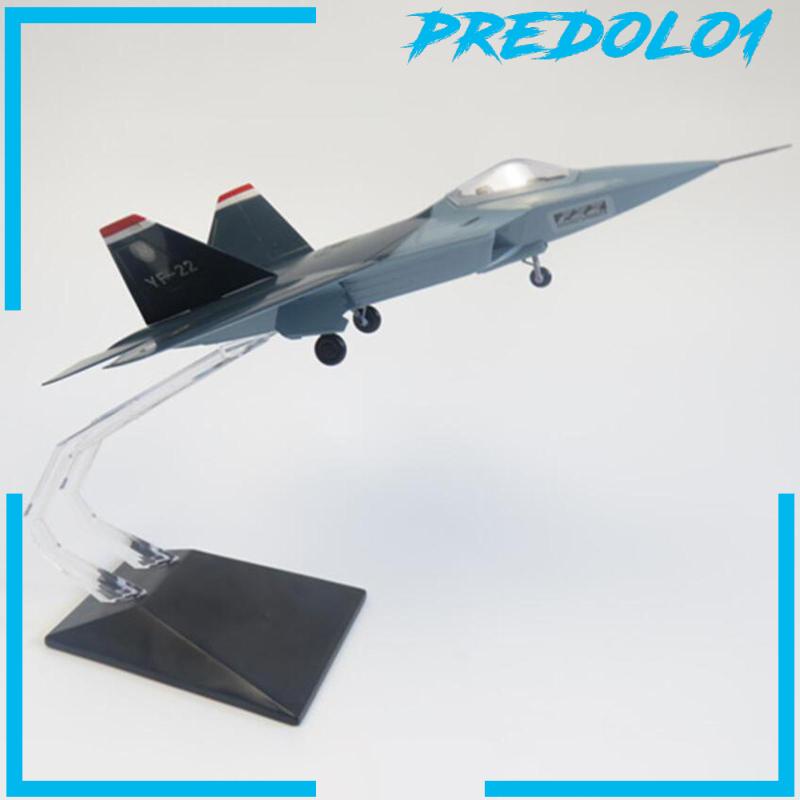 [Predolo1] Skala1 /72 F22 Model Pesawat Tempur Model Pesawat Simulasi Tinggi Untuk Kamar Tidur