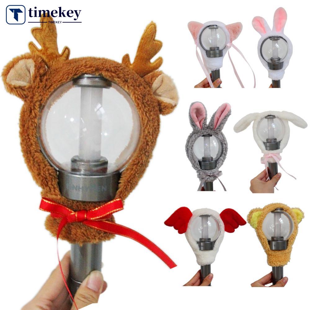 Timekey Kpop ENHYPEN Light Cover Support Light Plush Pelindung Penutup Hias Ada LIGHTSTICK DGA1