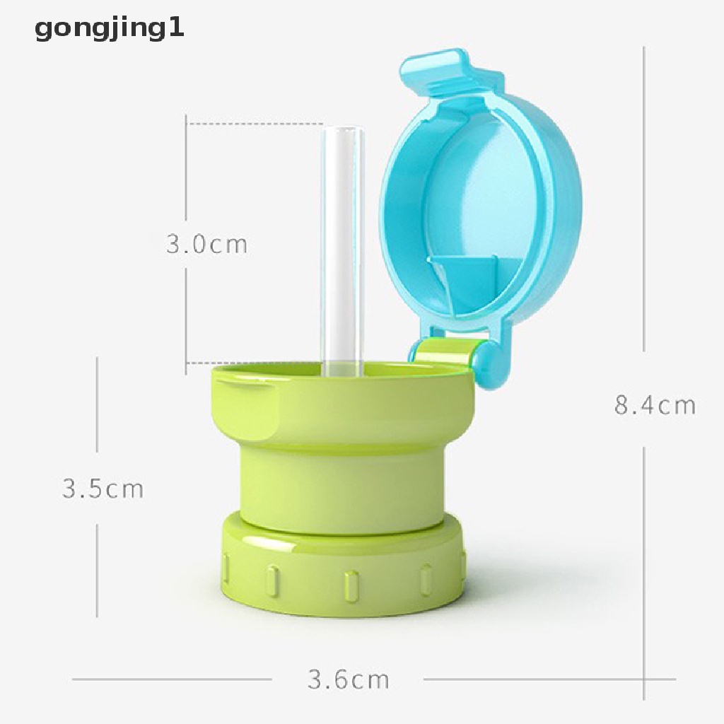 Ggg 1pcs Botol Minum Anak Portable Anti Tumpah Juice Soda Water Bottle Twist Cover ID