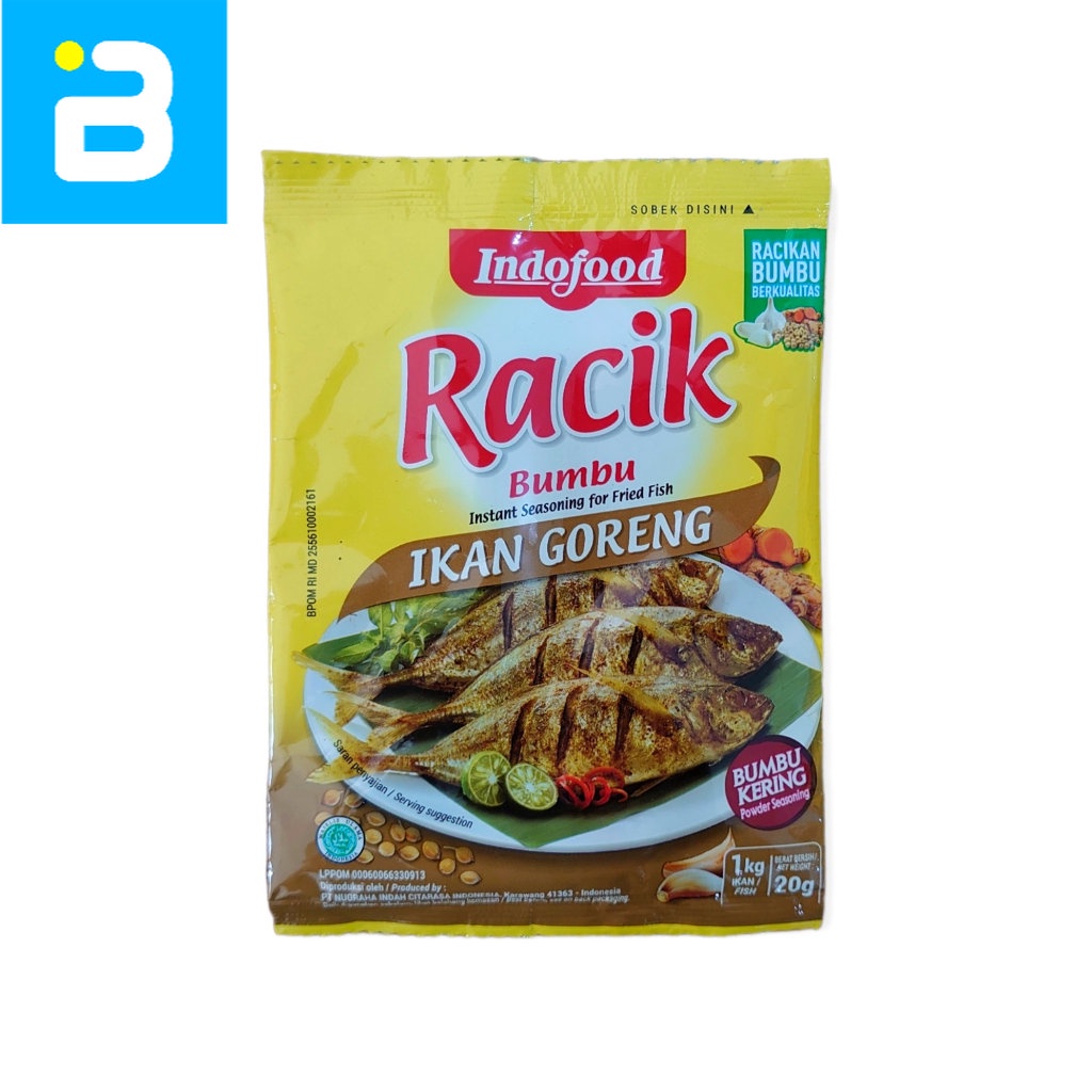 

Indofood Racik Bumbu Ikan Goreng 20 G