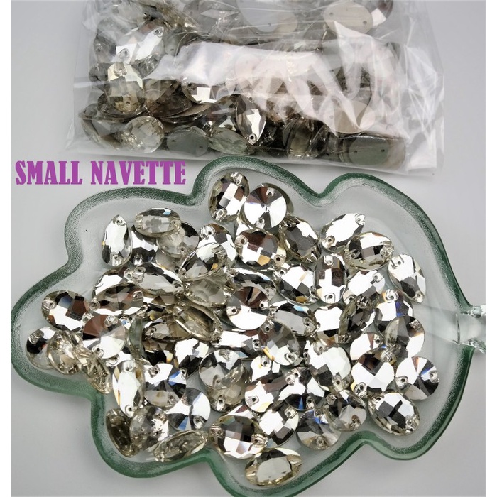 Terlaris Sew On Swarovski Crystal Payet Kristal Jahit Gaun