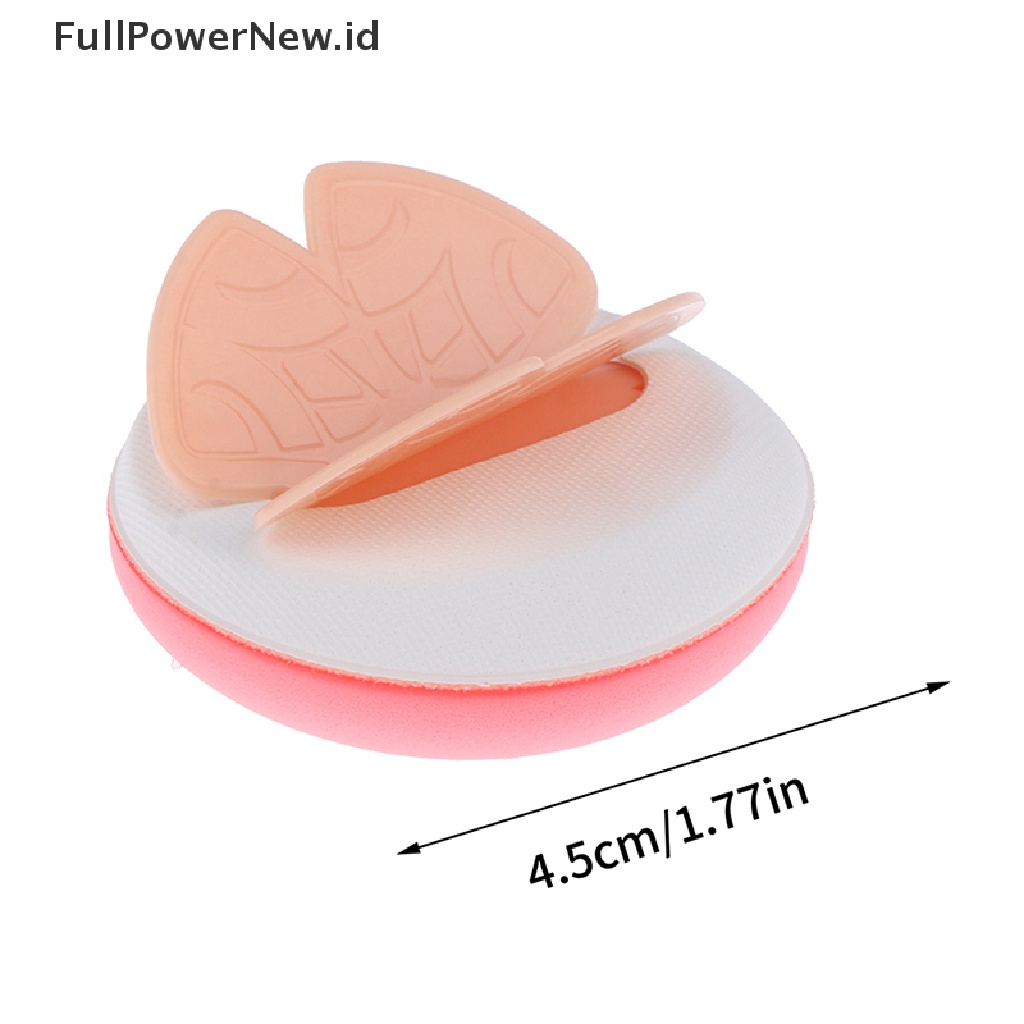 Power 2Pcs Butterfly Makeup Sponge Bantalan Wajah Wajah Halus Powder Puff Aplikator ID