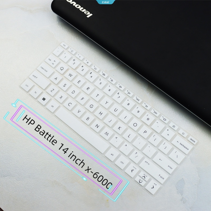 Sarung Keyboard TPU HP Battle 14inch X-6000 Model Komputer Untuk Laptop Anti Debu High Quality Film Pelindung Keyboard [ZK]