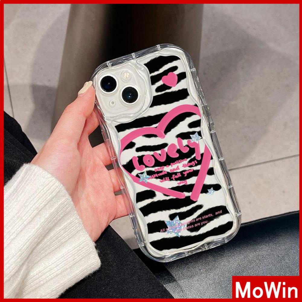 For iPhone 14 Pro Max iPhone Case 3D Curved Edge Wave Clear Case TPU Airbag Shockproof Camera Cover Heart shaped Compatible with iPhone 13 Pro max 12 Pro Max 11 xr xs max 7 Plus 8